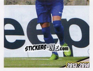 Sticker Storari in Azione - Juventus 2013-2014 - Footprint