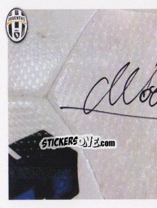 Figurina Storari Autografo - Juventus 2013-2014 - Footprint