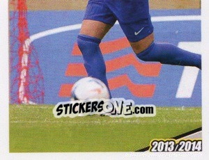 Sticker Rubinho in Azione - Juventus 2013-2014 n. 131 - Footprint