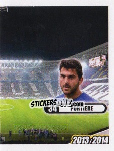 Cromo Rubinho, portiere - Juventus 2013-2014 n. 133 - Footprint