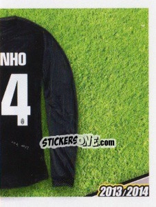 Sticker Rubinho maglia 34 - Juventus 2013-2014 - Footprint