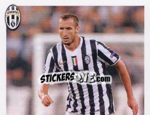 Sticker Chiellini in Azione