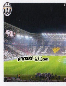 Sticker Caceres, difensore - Juventus 2013-2014 - Footprint