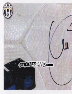 Sticker Caceres Autografo