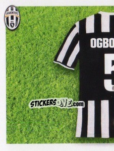Sticker Ogbonna maglia 5 - Juventus 2013-2014 n. 164 - Footprint
