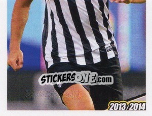 Sticker Paolo De Ceglie - Juventus 2013-2014 - Footprint