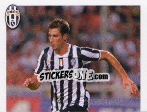 Sticker Peluso in Azione - Juventus 2013-2014 n. 180 - Footprint