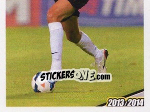 Sticker Peluso in Azione - Juventus 2013-2014 n. 181 - Footprint