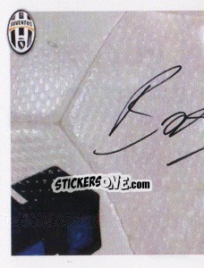 Figurina Barzagli Autografo - Juventus 2013-2014 - Footprint