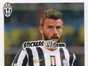 Sticker Andrea Barzagli - Juventus 2013-2014 - Footprint