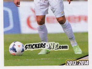 Sticker Motta in Azione - Juventus 2013-2014 n. 201 - Footprint