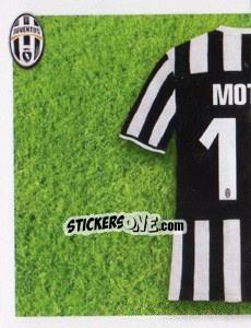 Cromo Motta maglia 16 - Juventus 2013-2014 - Footprint