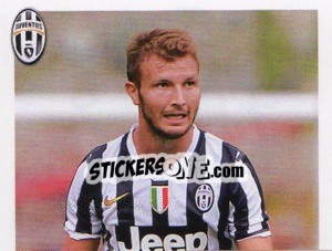 Sticker Marco Motta - Juventus 2013-2014 n. 208 - Footprint