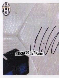 Sticker Lichtsteiner Autografo - Juventus 2013-2014 n. 226 - Footprint