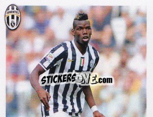 Sticker Pogba in Azione - Juventus 2013-2014 n. 230 - Footprint