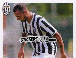 Sticker Pepe in Azione - Juventus 2013-2014 n. 240 - Footprint