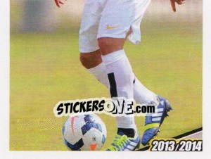Sticker Pepe in Azione - Juventus 2013-2014 n. 241 - Footprint