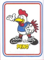 Figurina Mascot - UEFA Euro France 1984 - Panini