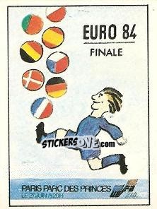Sticker Posters - Finale - UEFA Euro France 1984 n. 17 - Panini