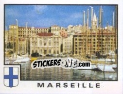 Sticker Marseille - UEFA Euro France 1984 - Panini