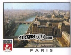 Sticker Paris - UEFA Euro France 1984 - Panini