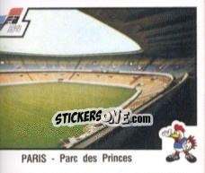 Cromo Paris - Parc Des Princes - UEFA Euro France 1984 - Panini