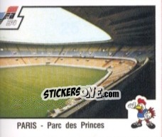 Sticker Paris - Parc Des Princes - UEFA Euro France 1984 n. 25 - Panini