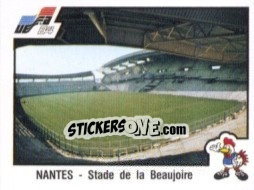 Cromo Nantes - Stade De La Beaujoire - UEFA Euro France 1984 - Panini