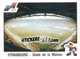Cromo Strasbourg - Stade De La Meinau - UEFA Euro France 1984 - Panini