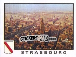 Sticker Strasbourg - UEFA Euro France 1984 - Panini