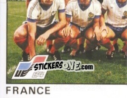 Sticker Team - UEFA Euro France 1984 n. 34 - Panini