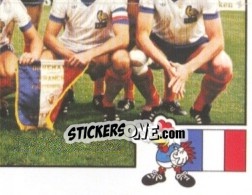 Sticker Team - UEFA Euro France 1984 n. 35 - Panini