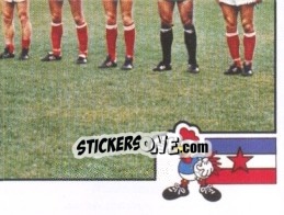 Sticker Team - UEFA Euro France 1984 - Panini