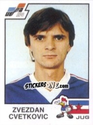 Sticker Zvezdan Cvetkovic