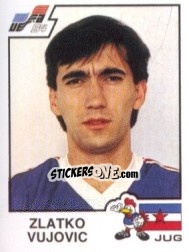 Sticker Zlatko Vujovic - UEFA Euro France 1984 n. 128 - Panini