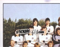 Sticker Team - UEFA Euro France 1984 - Panini