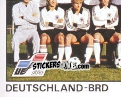 Sticker Team - UEFA Euro France 1984 - Panini
