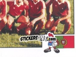 Sticker Team - UEFA Euro France 1984 - Panini