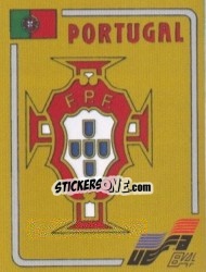 Sticker Emblem - UEFA Euro France 1984 - Panini