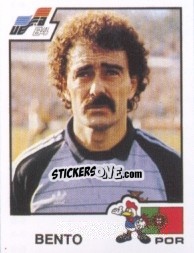 Sticker Bento - UEFA Euro France 1984 n. 163 - Panini