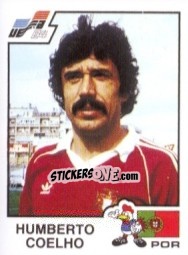 Figurina Humberto Coelho - UEFA Euro France 1984 n. 166 - Panini