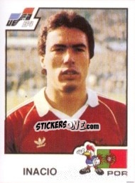 Sticker Inacio - UEFA Euro France 1984 - Panini