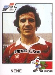 Sticker Nene - UEFA Euro France 1984 n. 178 - Panini