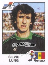 Sticker Silviu Lung - UEFA Euro France 1984 - Panini