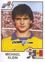 Cromo Michael Klein - UEFA Euro France 1984 n. 197 - Panini