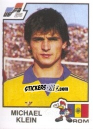 Sticker Michael Klein - UEFA Euro France 1984 - Panini