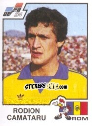 Sticker Rodion Camataru - UEFA Euro France 1984 n. 203 - Panini