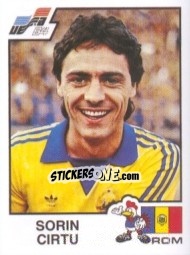 Sticker Sorin Cirtu - UEFA Euro France 1984 - Panini