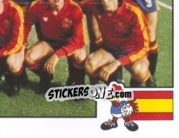 Sticker Team - UEFA Euro France 1984 n. 210 - Panini