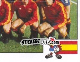 Sticker Team - UEFA Euro France 1984 - Panini